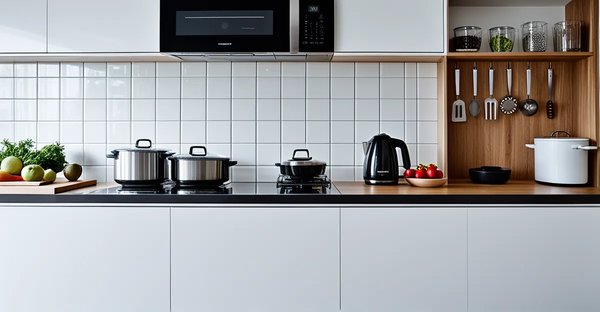 ¿Cómo organizar tus electrodomésticos de cocina para ahorrar espacio?
