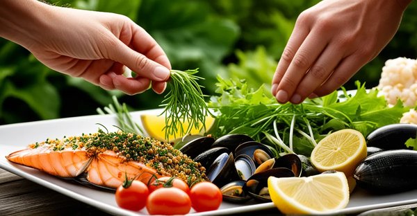 ¿Cómo maridar correctamente ingredientes de la huerta con del mar?